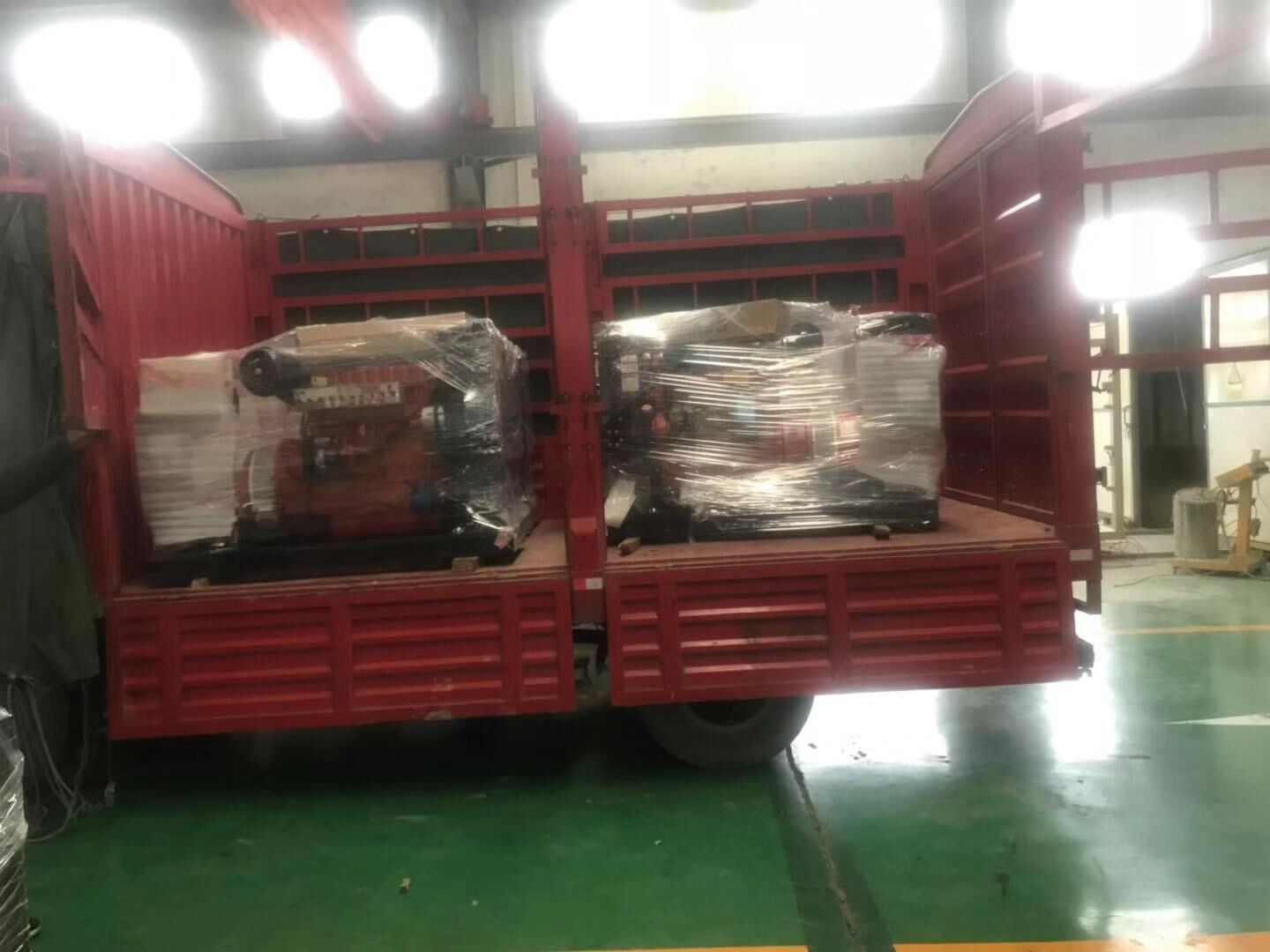 12月27日，華全動力一臺30kw標配柴油發電機組順利發往山東省